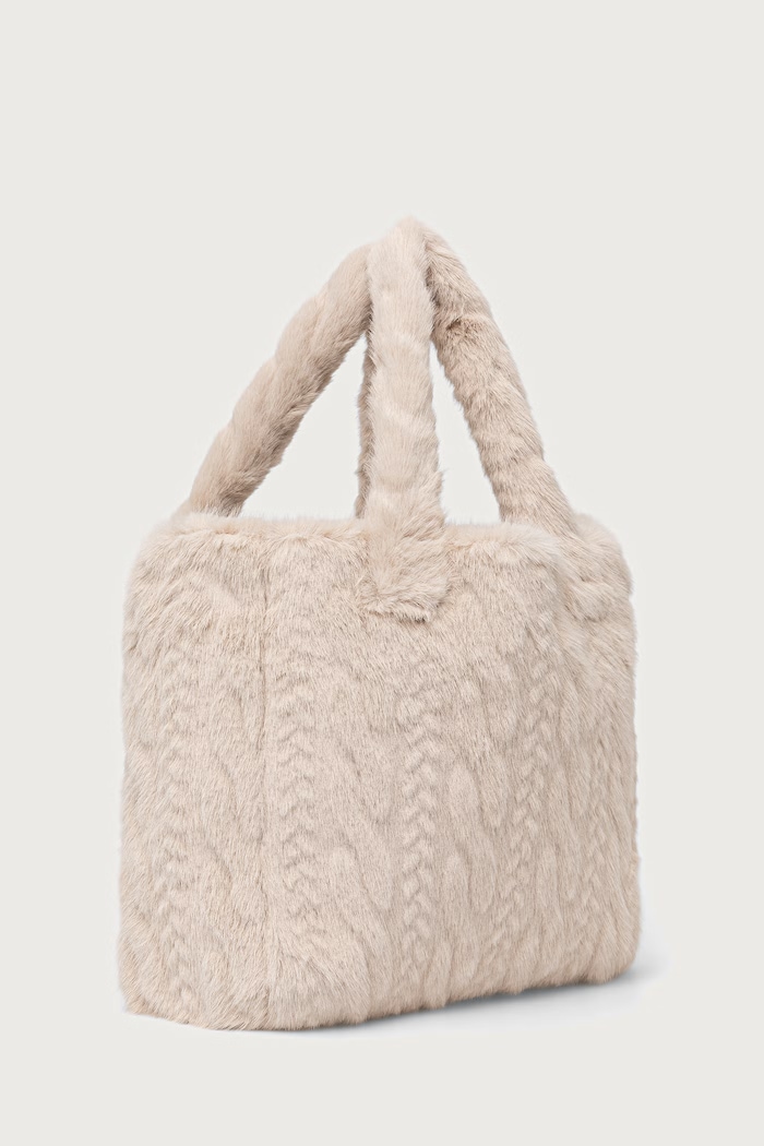 Guess Torebka shopper damska ILDE W6BZ14.W4361 beżowy AW26