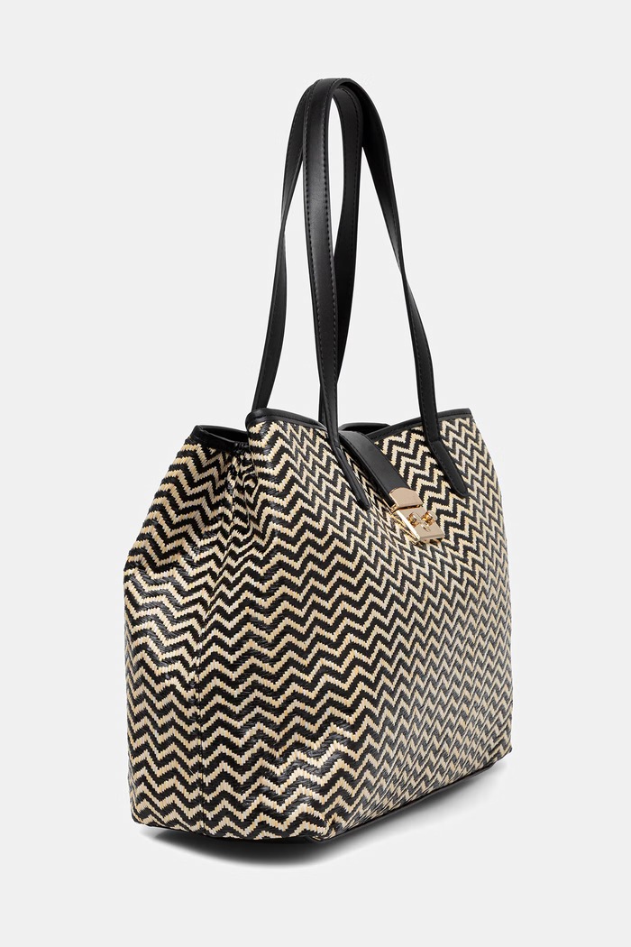 Morgan torebka shopper damska pleciona 2ALIZ 261.2ALIZ beżowy AW26