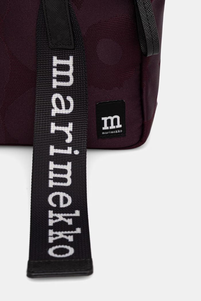 Marimekko φάκελος γυναικείος μπορντό 095838