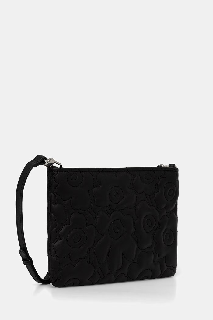 Marimekko χιαστί γυναικεία δερμάτινη 096187 μαύρο AW26