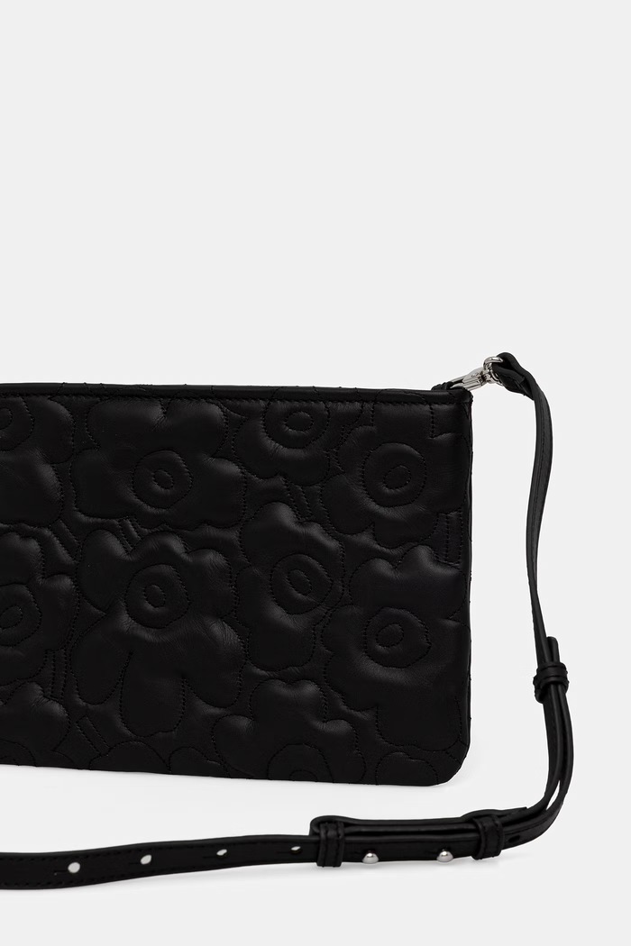 Marimekko χιαστί γυναικεία δερμάτινη μαύρο 096187