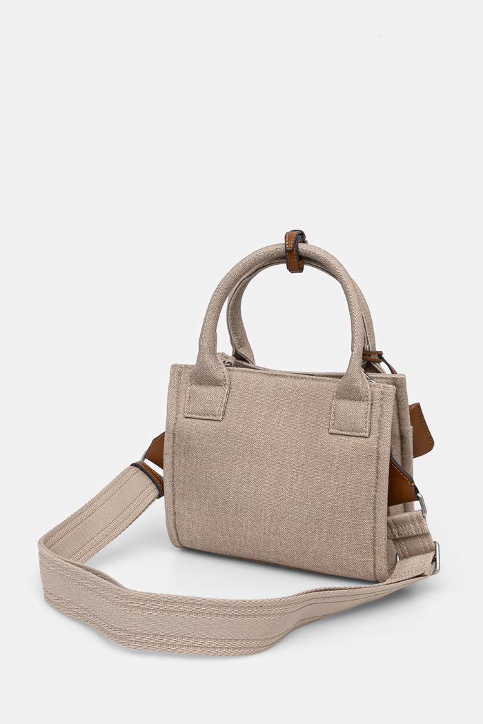 Marc O'Polo torebka crossbody damska bawełniana beżowy 5000010864