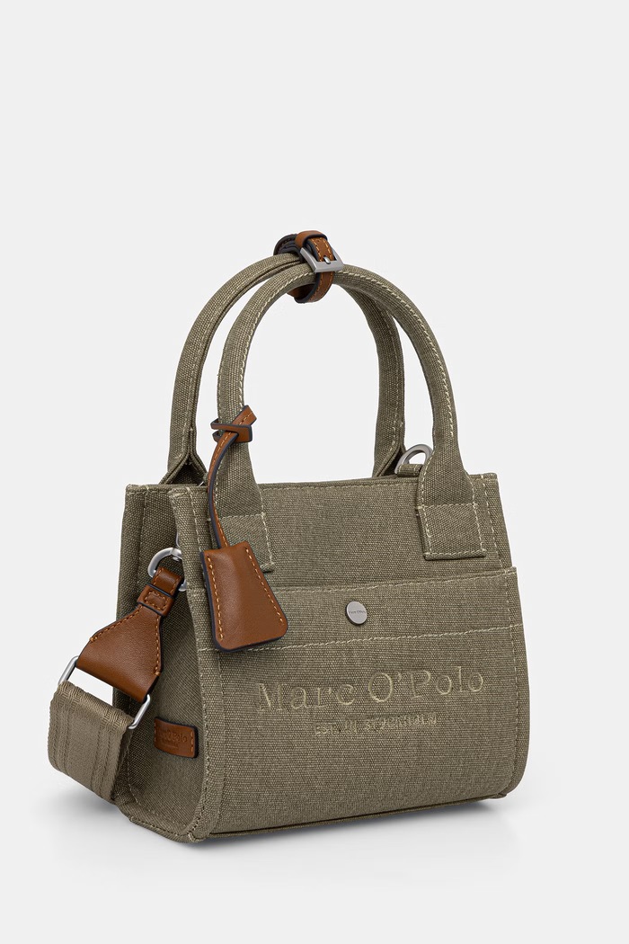 Marc O'Polo torebka crossbody damska bawełniana 5000010864 zielony AW26