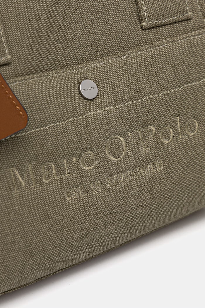 Marc O'Polo torebka crossbody damska bawełniana zielony 5000010864