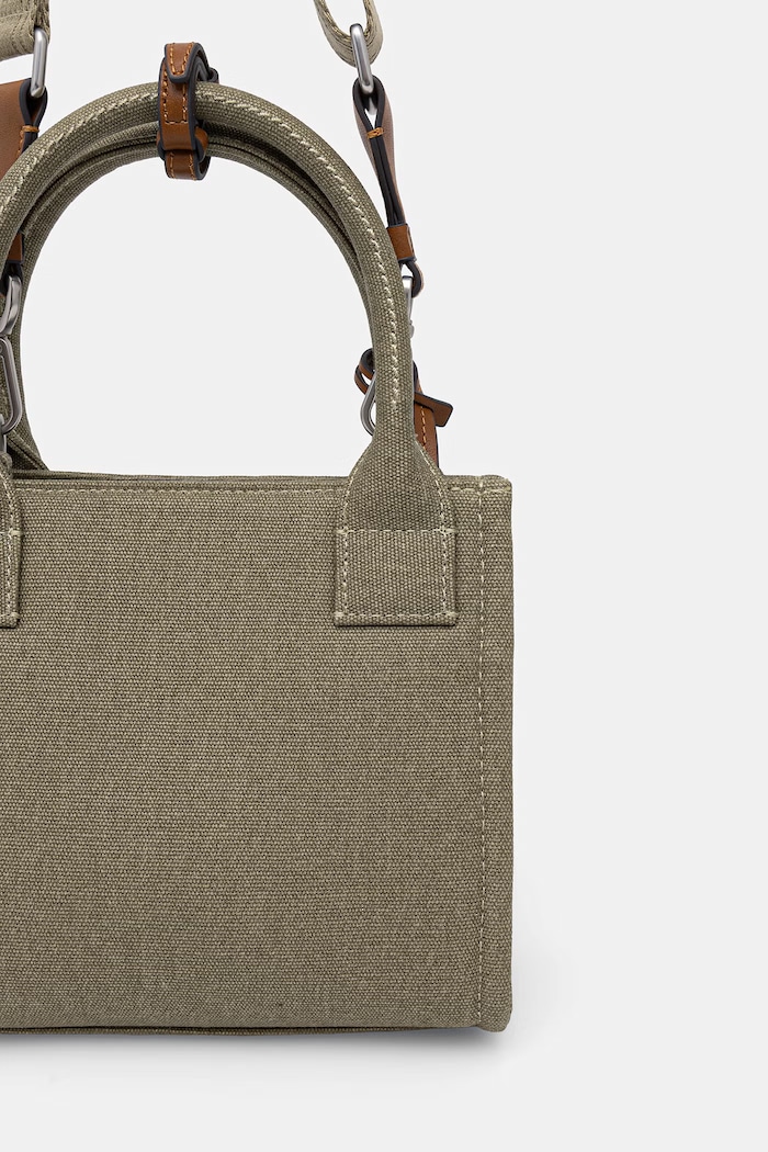 Marc O'Polo torebka crossbody damska bawełniana 5000010864 zielony