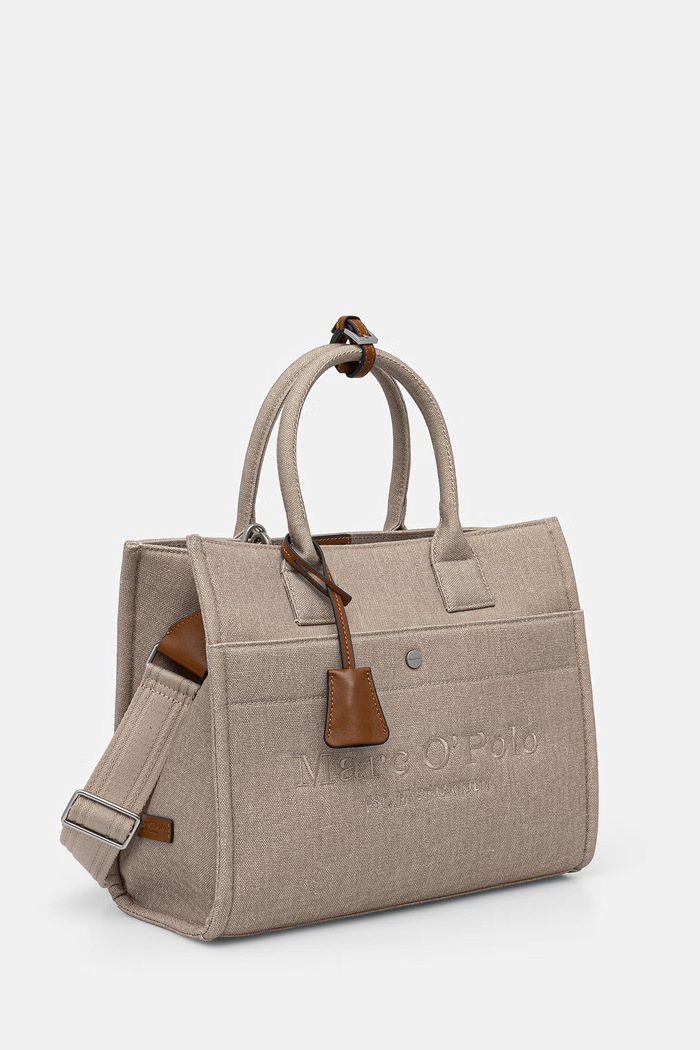 Marc O'Polo torebka shopper dziecięca bawełniana 5000010862 beżowy AW26