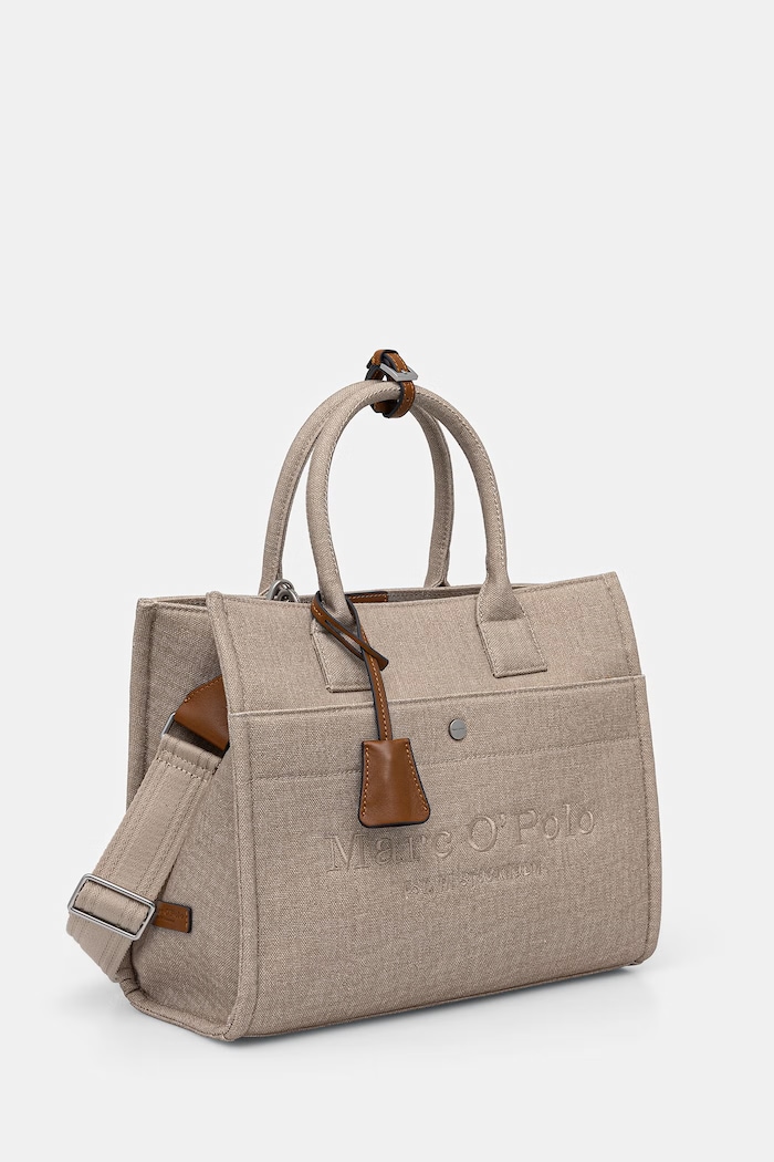 Marc O'Polo torebka shopper dziecięca bawełniana 5000010862 beżowy AW26
