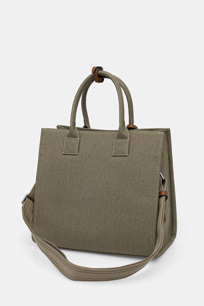 Marc O'Polo torebka shopper dziecięca bawełniana zielony 5000010862
