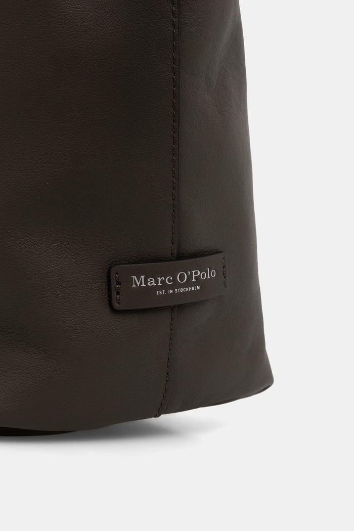 Marc O'Polo torebka worek damska skórzana zielony 5000010836