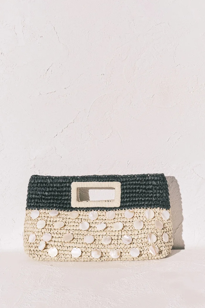 women'secret geantă crossbody pentru femei împletită bej 3063301