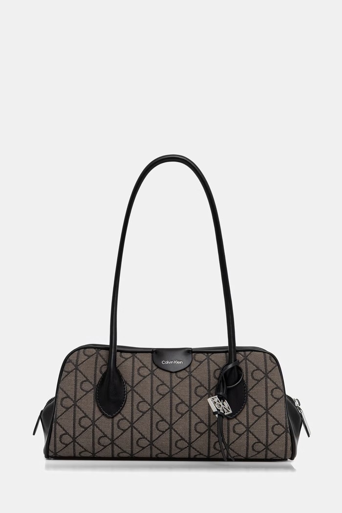 Calvin Klein geantă baguette pentru femei bej LV04F3744G