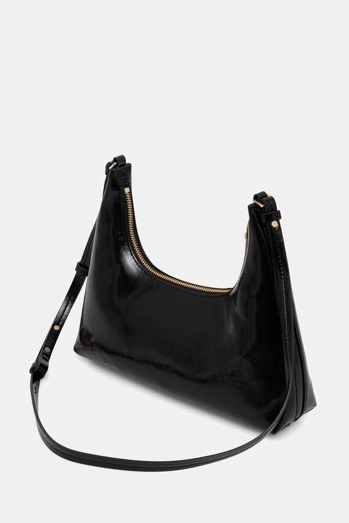 Accesorii Calvin Klein geantă crossbody pentru femei, cu imitație de piele LV04F3737G negru