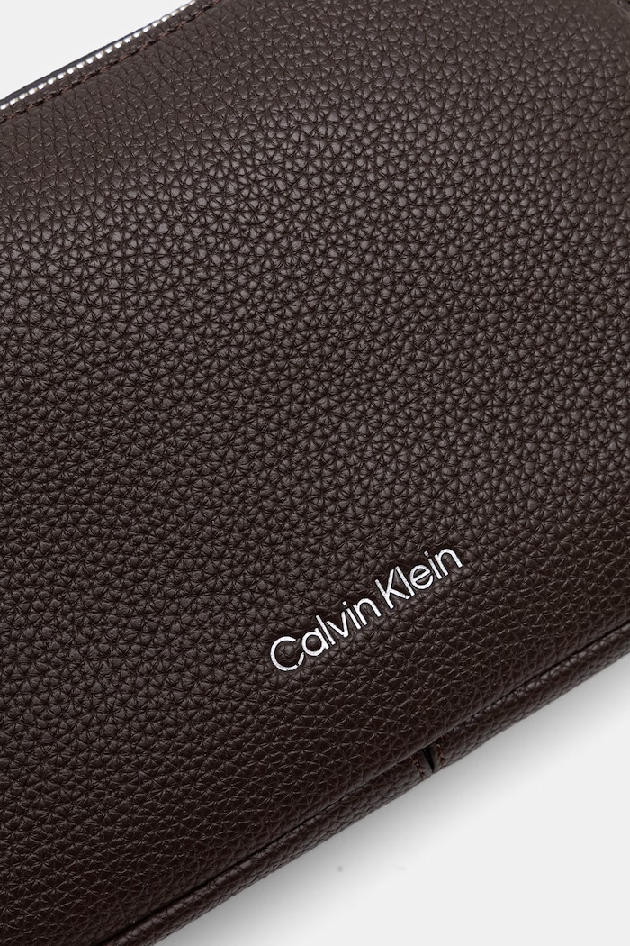 Calvin Klein torebka crossbody damska z imitacji skóry brązowy LV04F3656G