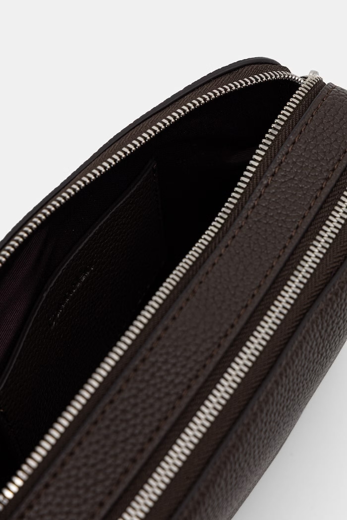 Calvin Klein torebka crossbody damska z imitacji skóry LV04F3656G brązowy