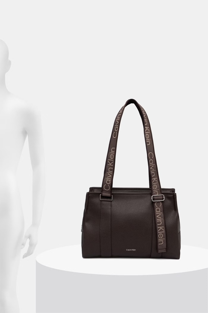 Calvin Klein torebka tote damska z imitacji skóry LV04F3644G