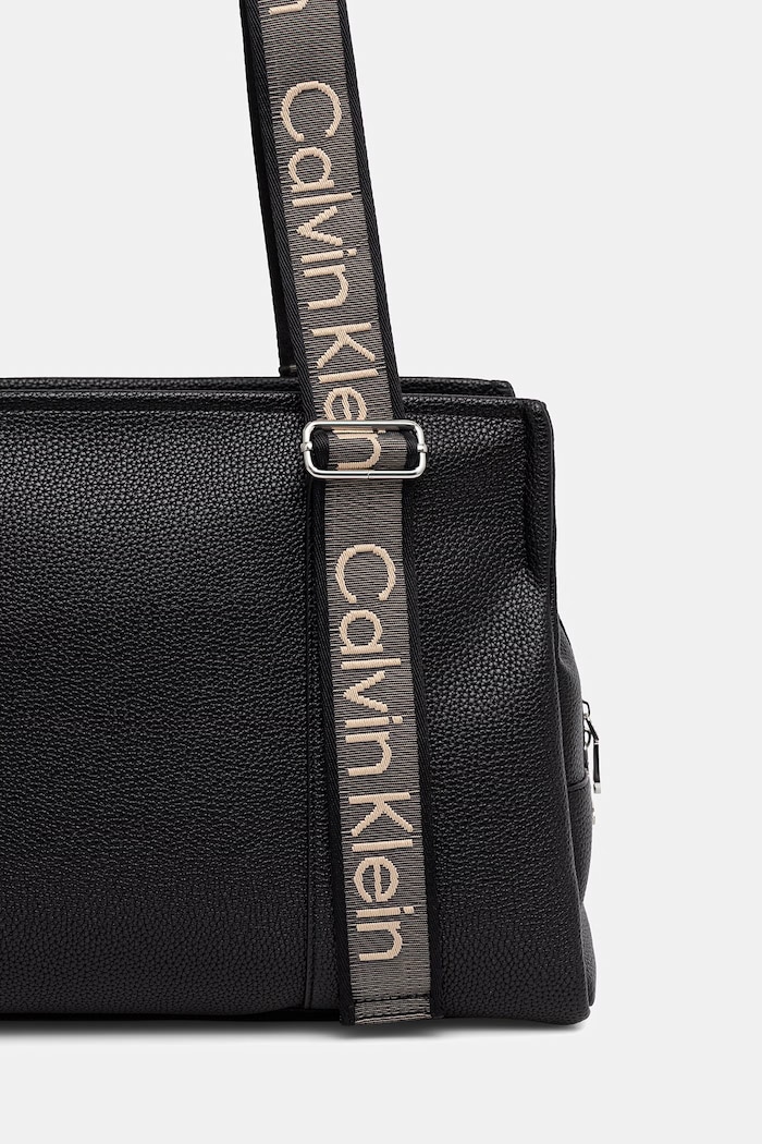 Doplnky Calvin Klein kabelka typu tote dámska z imitácie kože LV04F3644G čierna