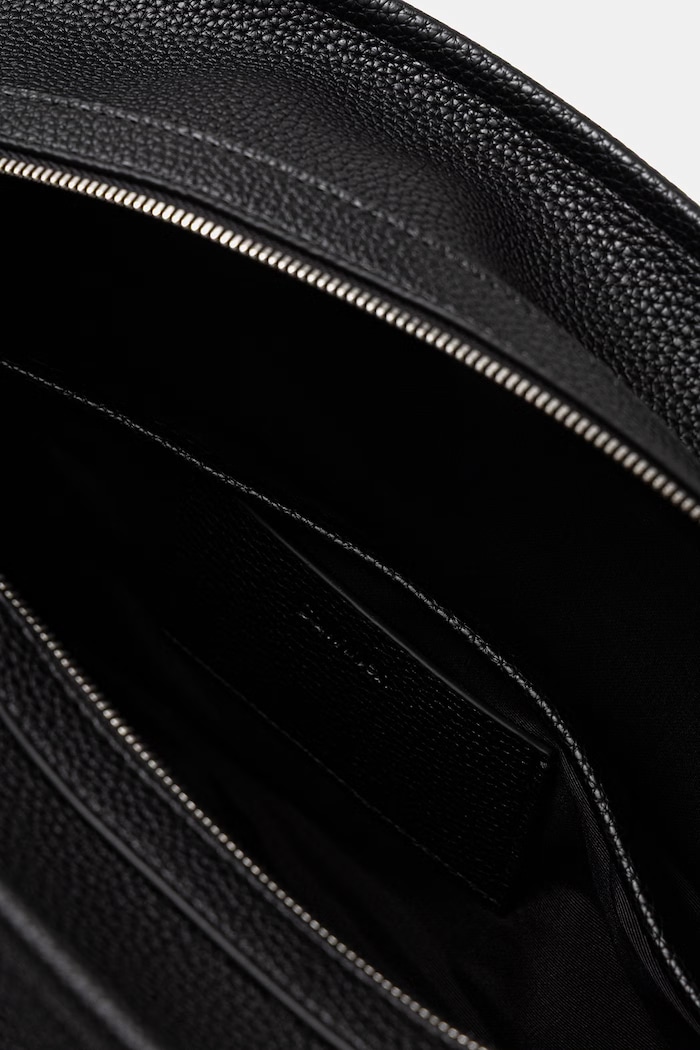 Calvin Klein kabelka typu tote dámska z imitácie kože LV04F3644G čierna