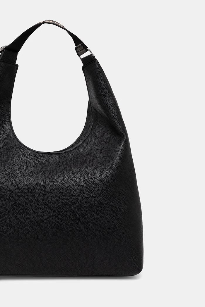 Dodatki Calvin Klein hobo torbica ženska iz umetnega usnja LV04F3643G črna