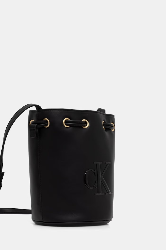 Calvin Klein sac pentru femei, cu imitație de piele LV04F3640G negru AW26