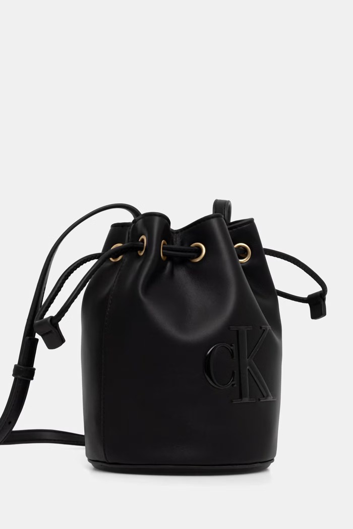 Accesorii Calvin Klein sac pentru femei, cu imitație de piele LV04F3640G negru
