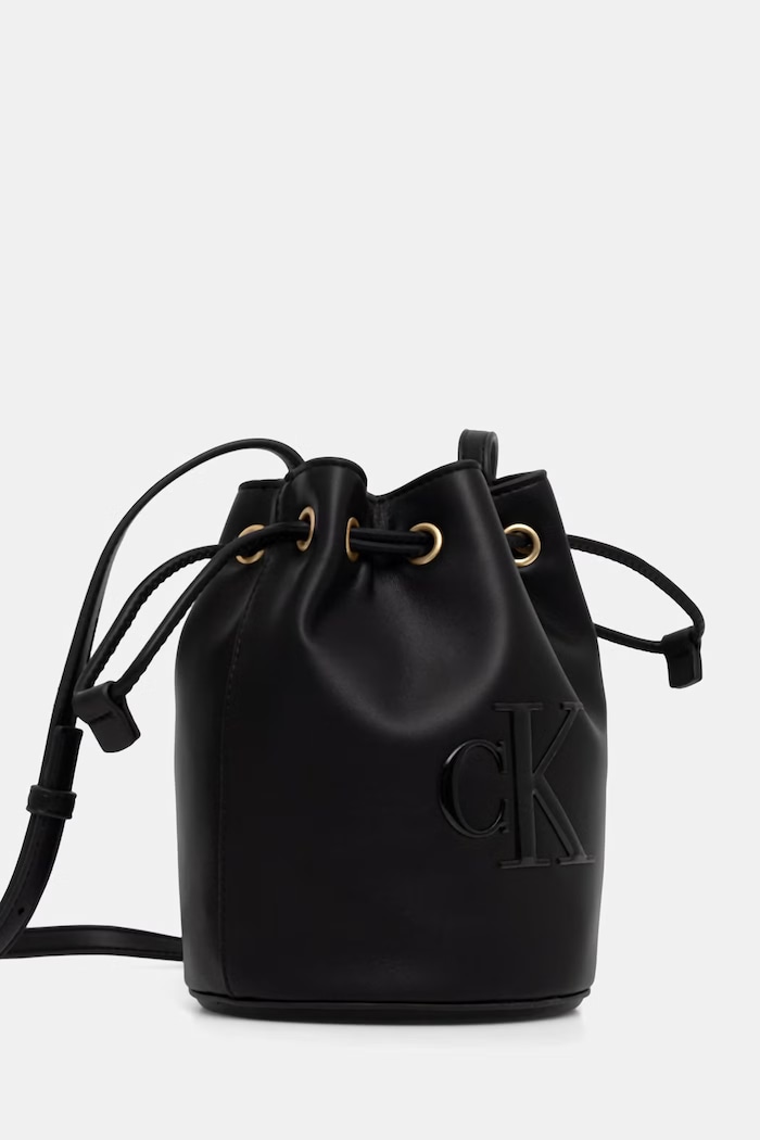 Accesorii Calvin Klein sac pentru femei, cu imitație de piele LV04F3640G negru