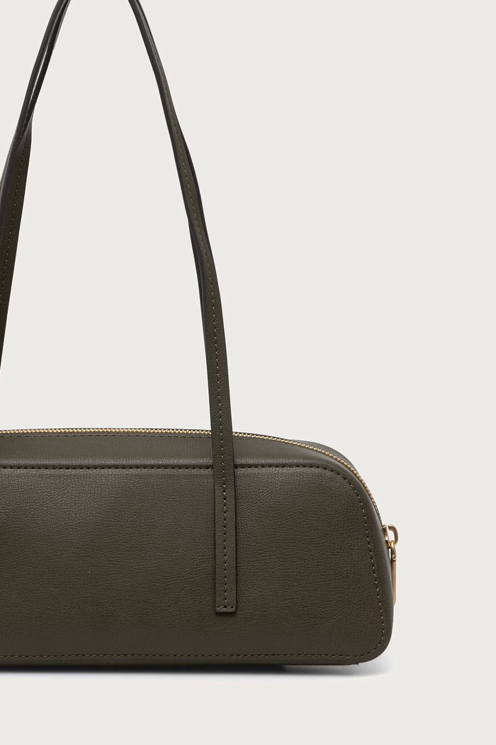Akcesoria Calvin Klein Torebka bagietka damska z imitacji skóry LV04F3636G zielony