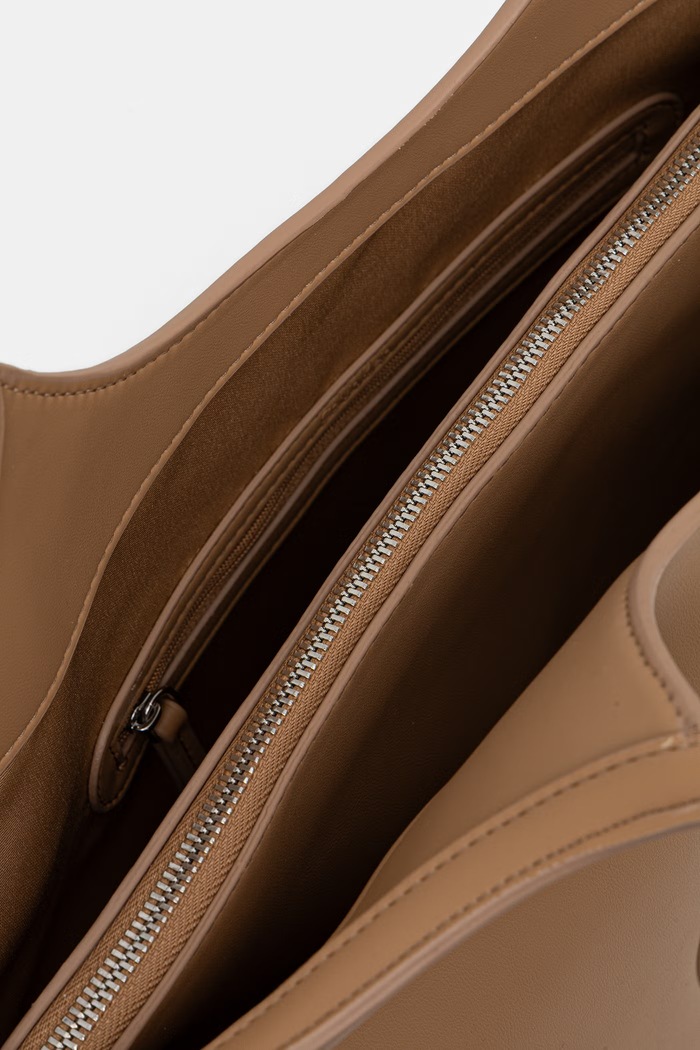 Calvin Klein geantă shopper pentru femei, cu imitație de piele LV04F3562G bej
