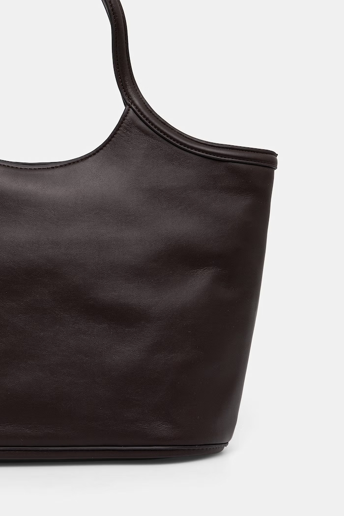 Akcesoria Calvin Klein torebka shopper damska z imitacji skóry LV04F3562G brązowy