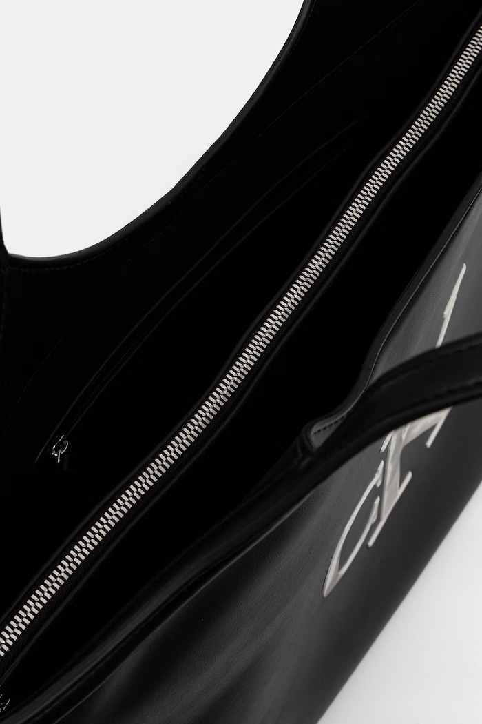 Calvin Klein geantă shopper pentru femei, cu imitație de piele LV04F3562G negru