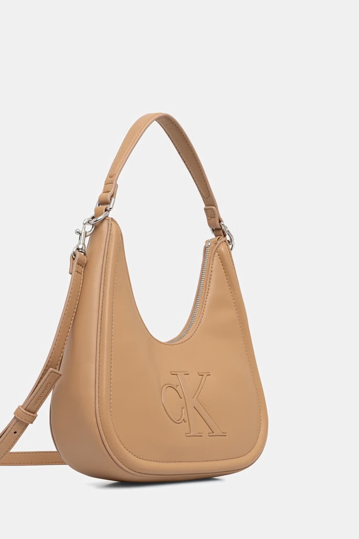 Calvin Klein geantă crossbody pentru femei LV04F3561G bej AW26