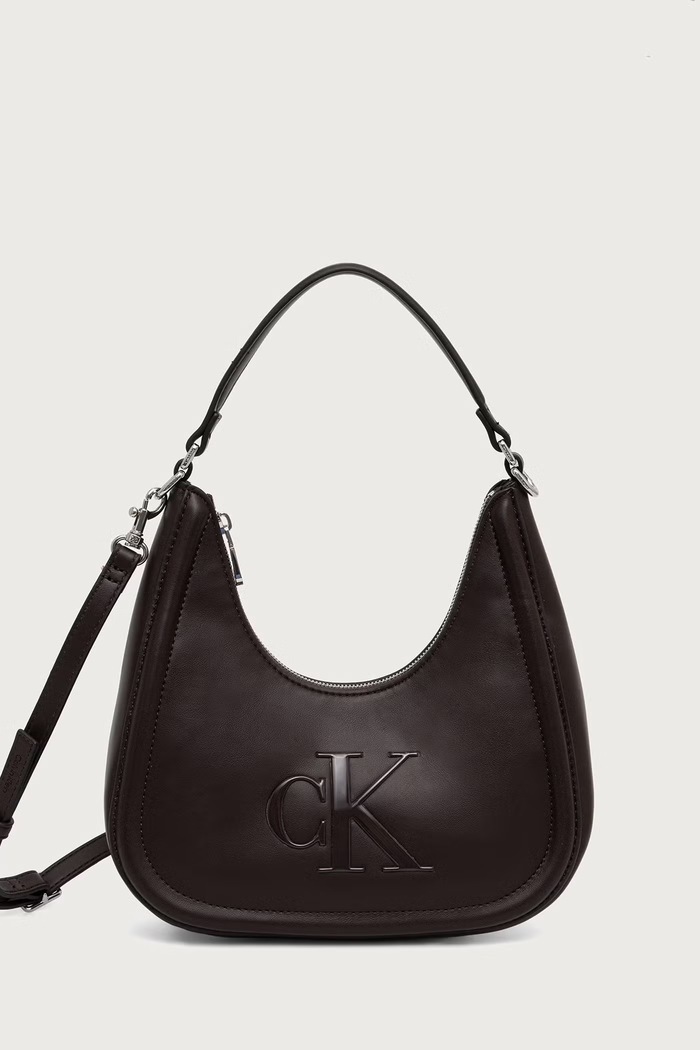 Calvin Klein Torebka crossbody damska brązowy LV04F3561G