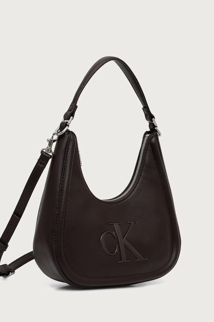 Calvin Klein Torebka crossbody damska LV04F3561G brązowy AW26