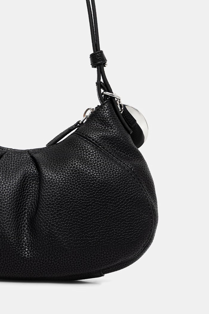 Accesorii Calvin Klein hobo bag pentru femei, cu imitație de piele LV04F3554G negru