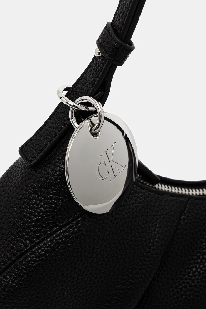 Calvin Klein hobo bag pentru femei, cu imitație de piele negru LV04F3554G