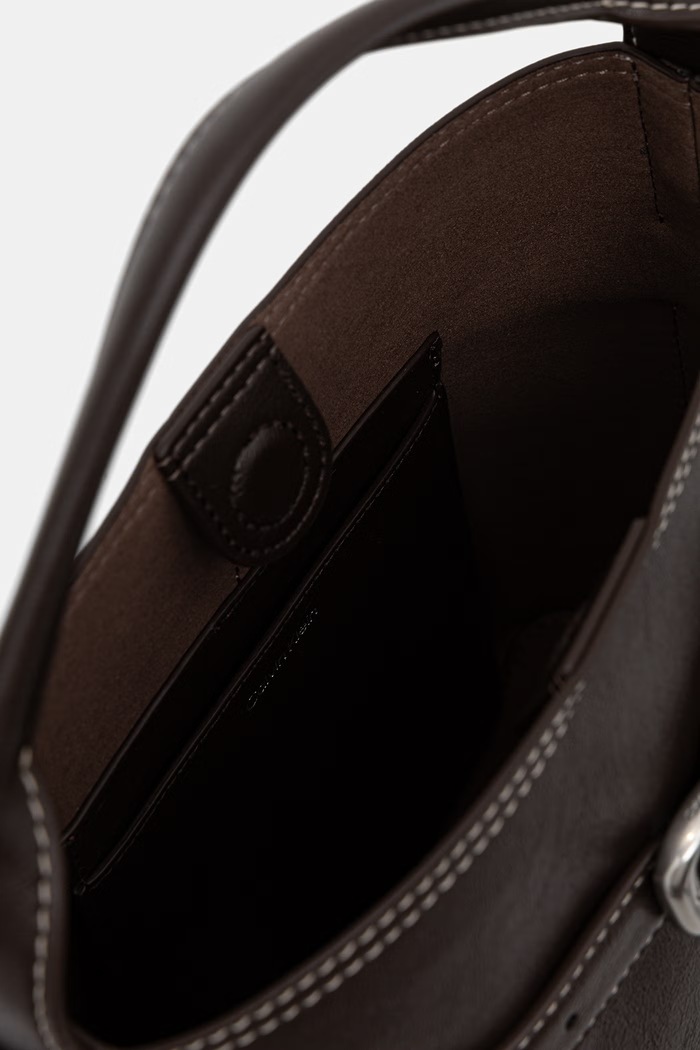 Calvin Klein χιαστί γυναικεία από απομίμηση δέρματος LV04F3550G καφέ