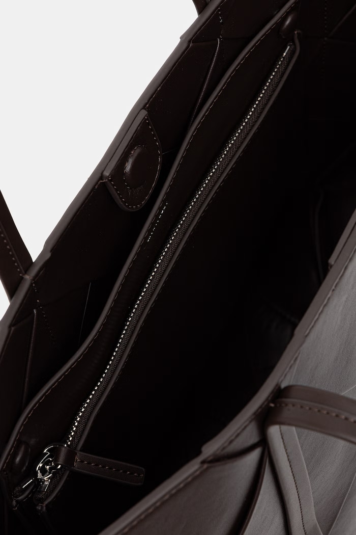 Calvin Klein kabelka typu shopper dámska z imitácie kože LV04F3548G hnedá