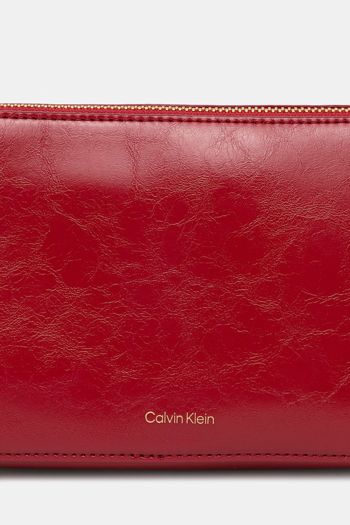Calvin Klein torebka crossbody damska czerwony LV04F3539G