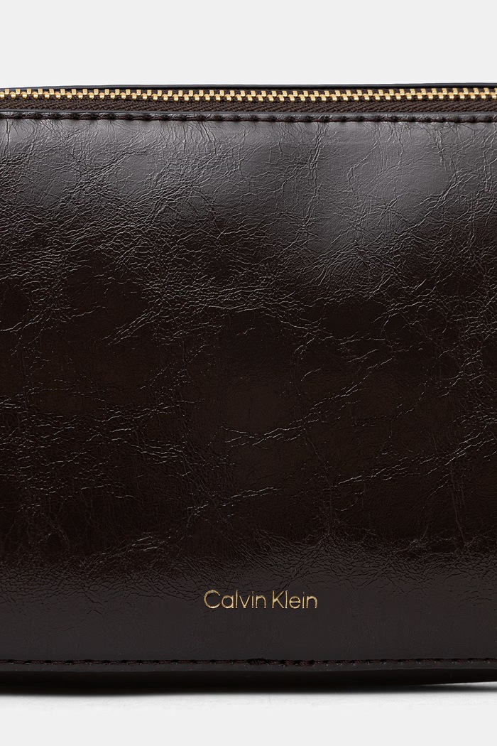Calvin Klein geantă crossbody pentru femei maro LV04F3539G