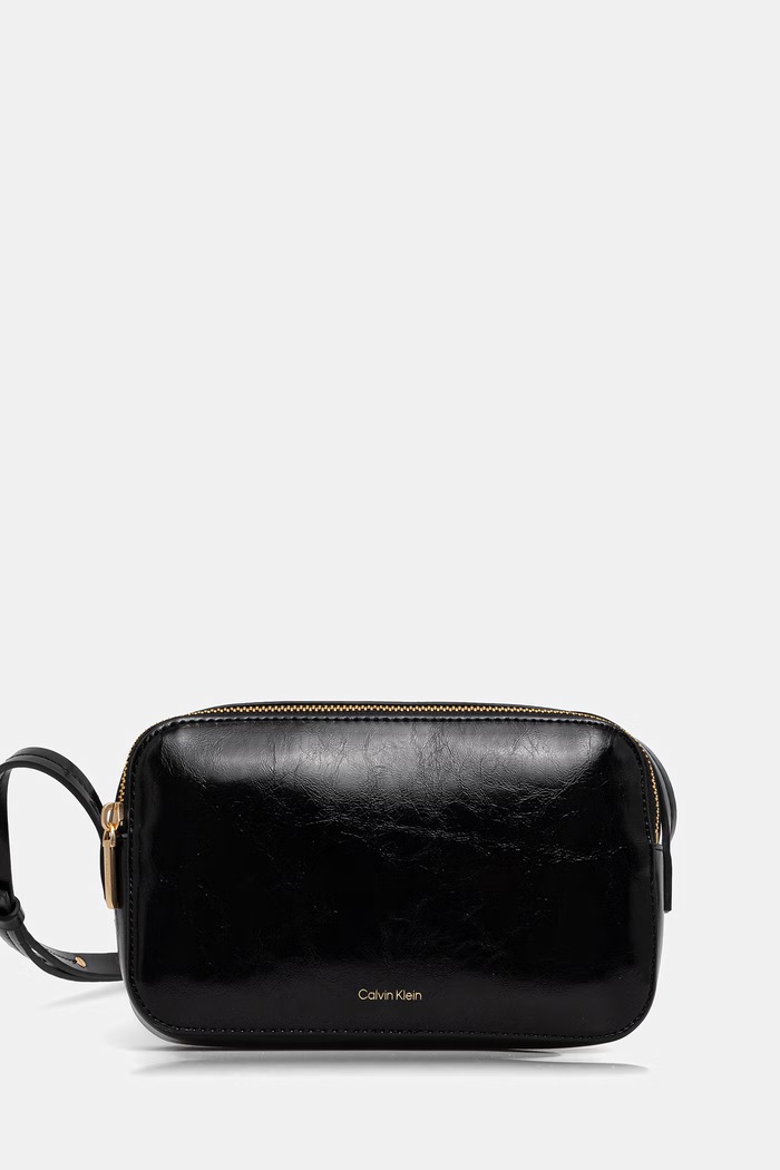 Calvin Klein geantă crossbody pentru femei negru LV04F3539G