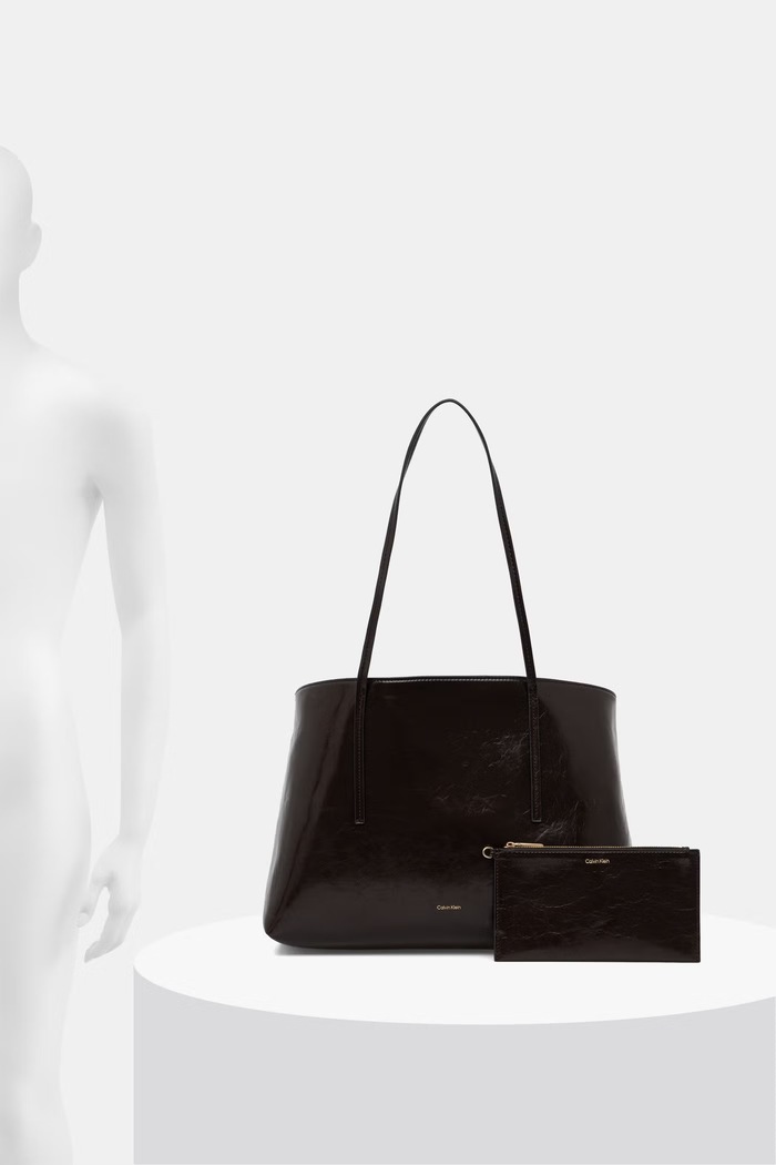 Calvin Klein torebka shopper damska z imitacji skóry LV04F3537G