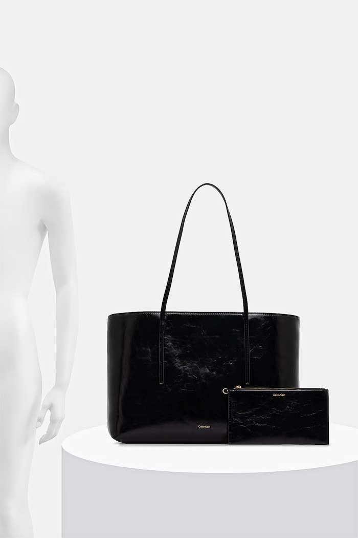 Calvin Klein geantă shopper pentru femei, cu imitație de piele LV04F3537G