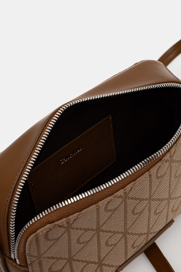 Calvin Klein torebka crossbody damska LV04F3533G beżowy