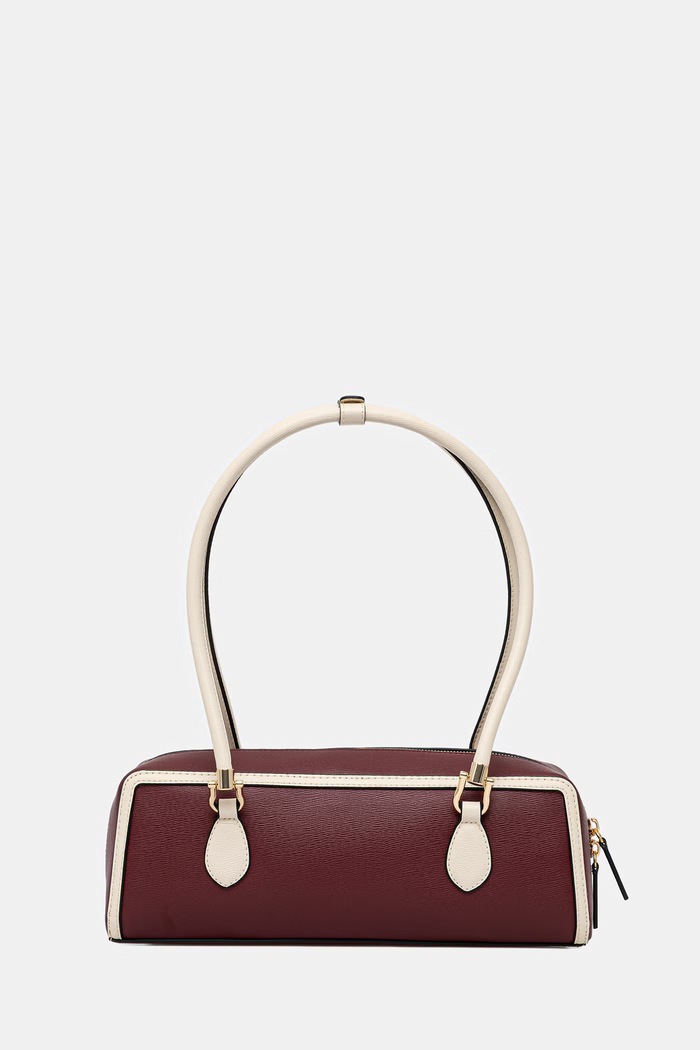 Kiegészítők Tommy Hilfiger baguette táska női műbőr AW0AW18900 burgundia