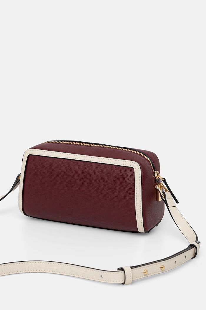 Tommy Hilfiger keresztpántos táska női műbőr burgundia AW0AW18899