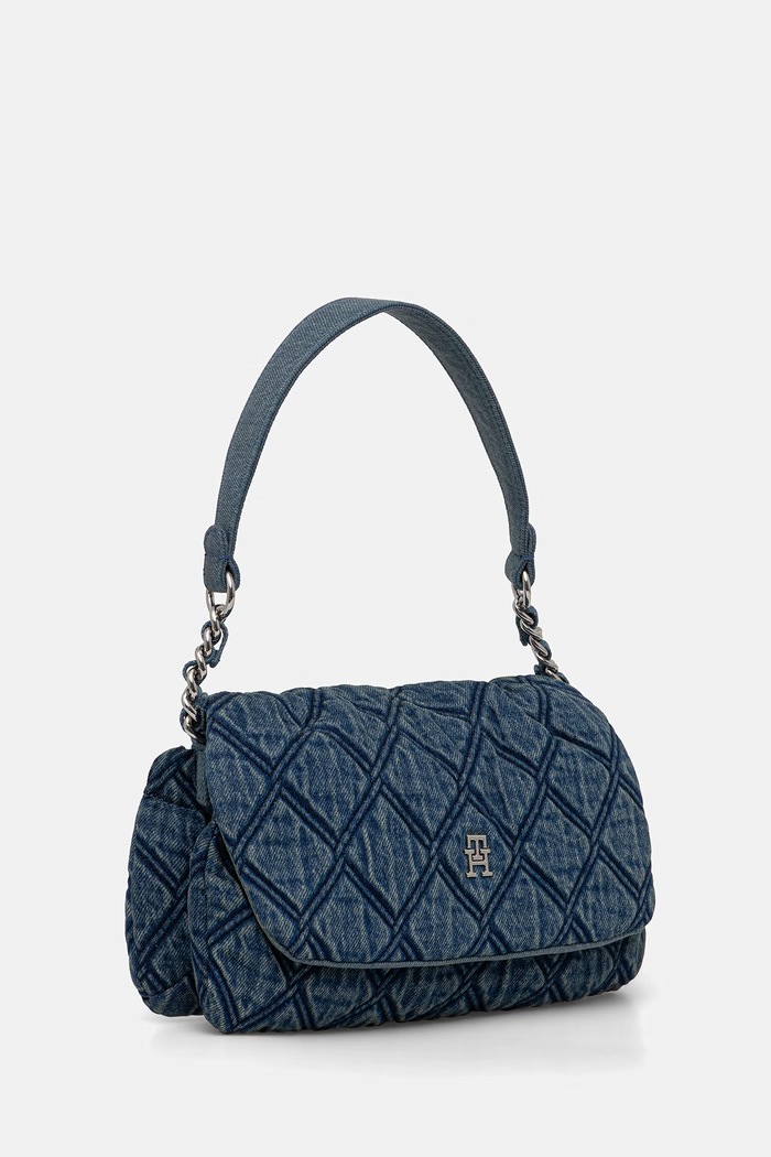 Tommy Hilfiger shopper torba ženska jeans AW0AW18865 modra AW26