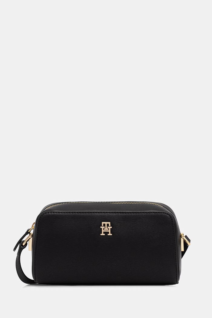 Tommy Hilfiger keresztpántos táska női fekete AW0AW18863