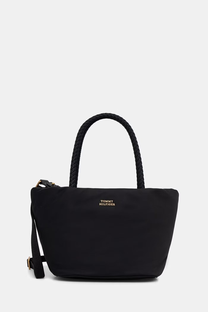 Tommy Hilfiger keresztpántos táska női fekete AW0AW18831