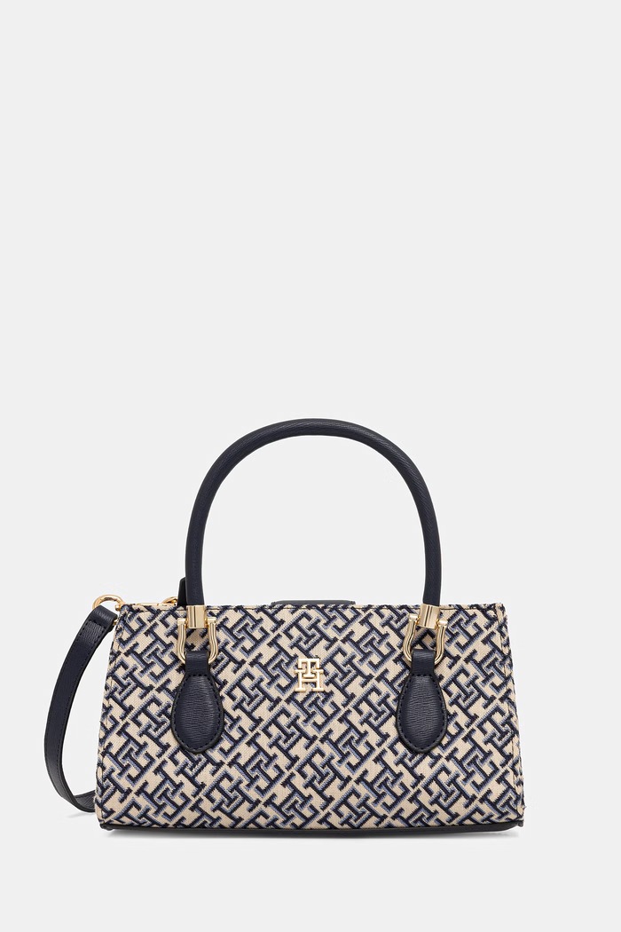 Tommy Hilfiger keresztpántos táska sötétkék AW0AW18753