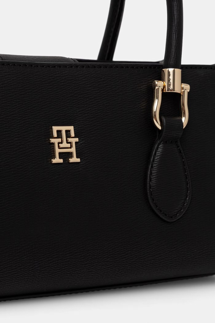 Tommy Hilfiger keresztpántos táska női műbőr fekete AW0AW18749