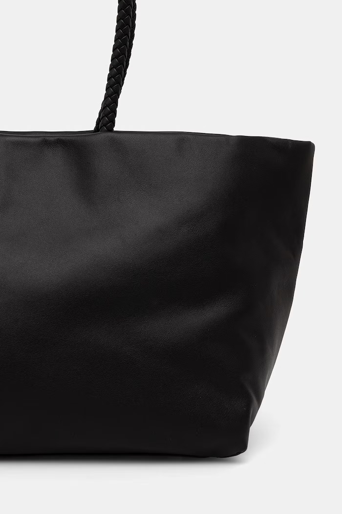 Akcesoria Tommy Hilfiger torebka shopper damska skórzana AW0AW18740 czarny